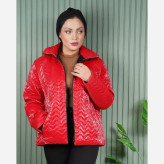 کاپشن ورنی سیلیکونی آب گریز زنانه زمستانی مشکی
