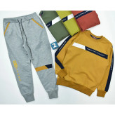 بلوز شلوار پسرانه پنبهای طرحدار مناسب پاییز و زمستان