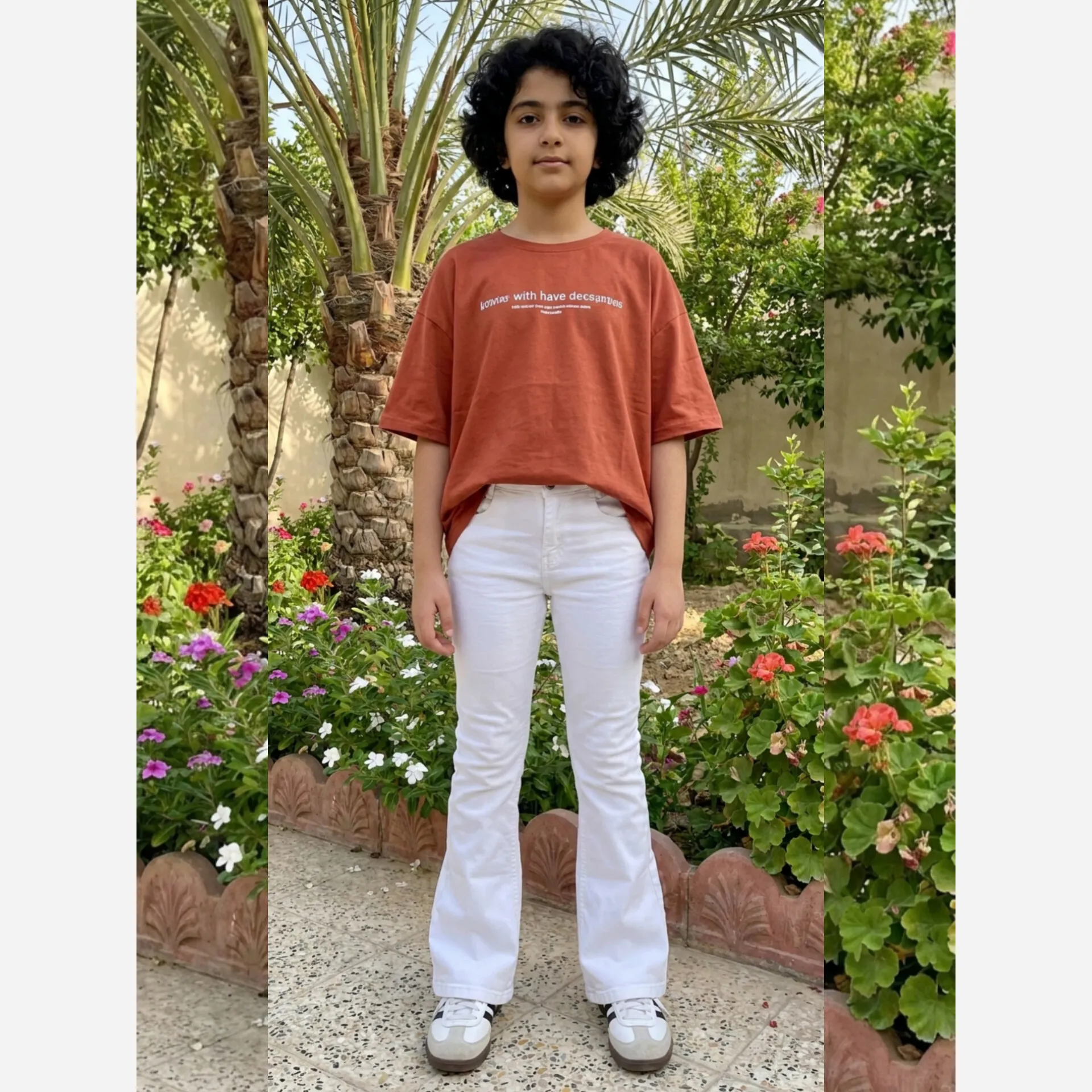 شلوار جین بوتکات دخترانه رنگ سفید کد PIC994