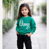 ست کراپ و شلوار کارگو دخترانه اسپرت