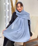 شال پلیسه لبه لمه دوزی کلاسیک مشکی کرم موکا زیتونی نسکافه ای