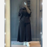 کت شلوار لنین نچرال زنانه مدل سوگل خنک تابستانی