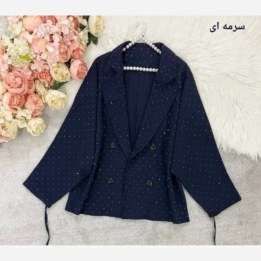 کت پانچ آیوا بارانی نگینی زنانه فری سایز تا 48