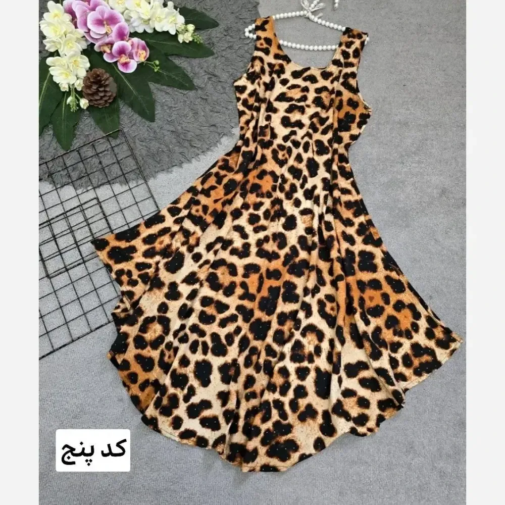 پیراهن الیزه فول نگین مجلسی فری سایز