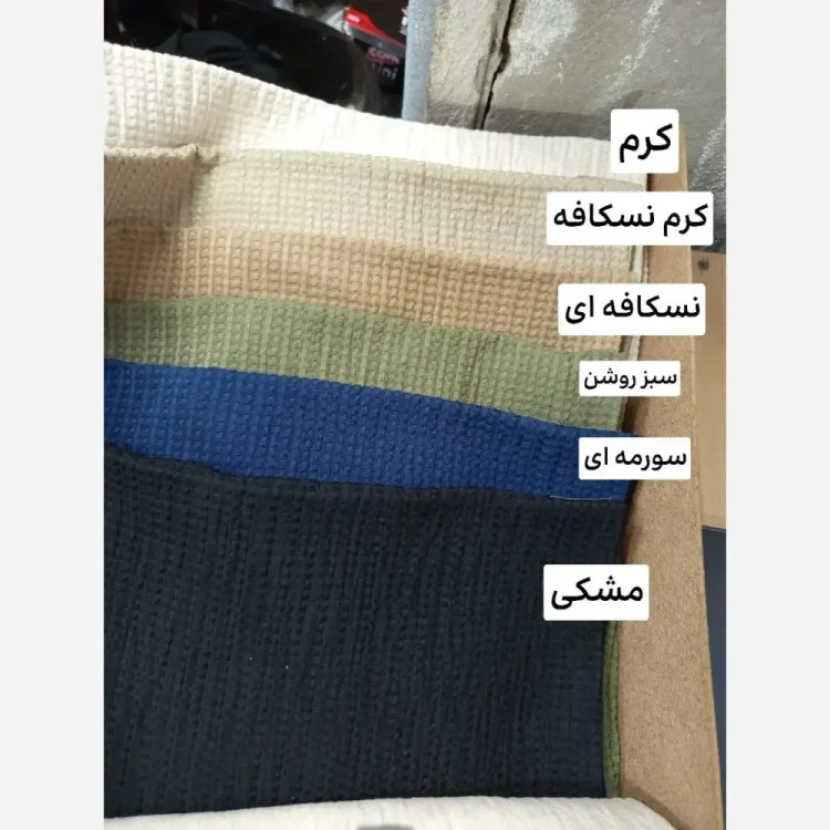 مانتو میخک جنس حصیری با کیفیت فری سایز قواره آزاد با گل سینه