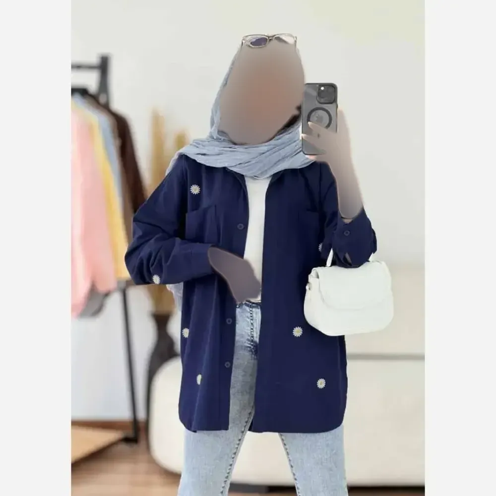 شومیز آسایش کتان لنین درجه یک فری سایز 36 تا 46 در رنگ بندی نسکافه ای، آبی و سبز ارتشی