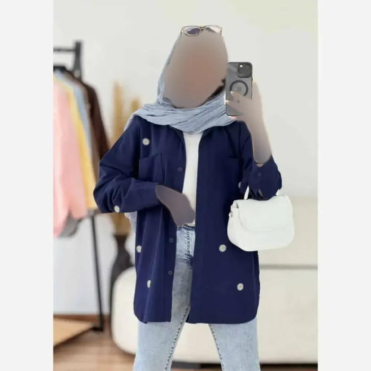 شومیز آسایش کتان لنین درجه یک فری سایز 36 تا 46 در رنگ بندی نسکافه ای، آبی و سبز ارتشی