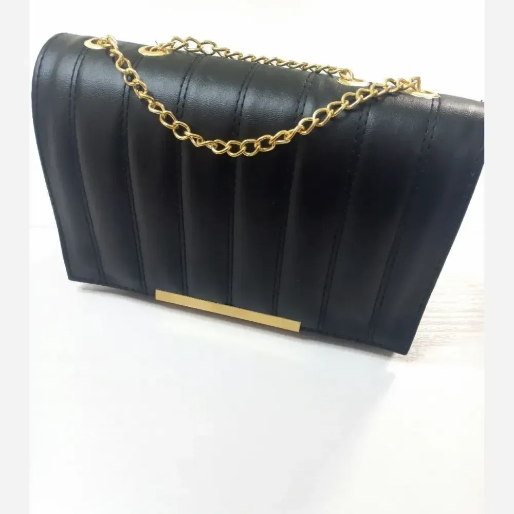 کیف چرم لنسر مشکی اندازه 23×14 سانت کیفیت اصلی