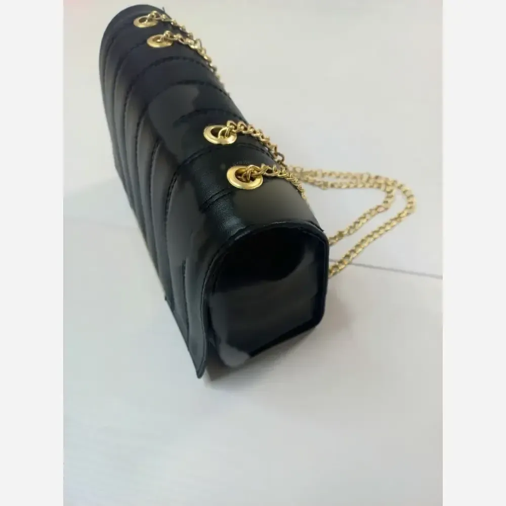 کیف چرم لنسر مشکی اندازه 23×14 سانت کیفیت اصلی