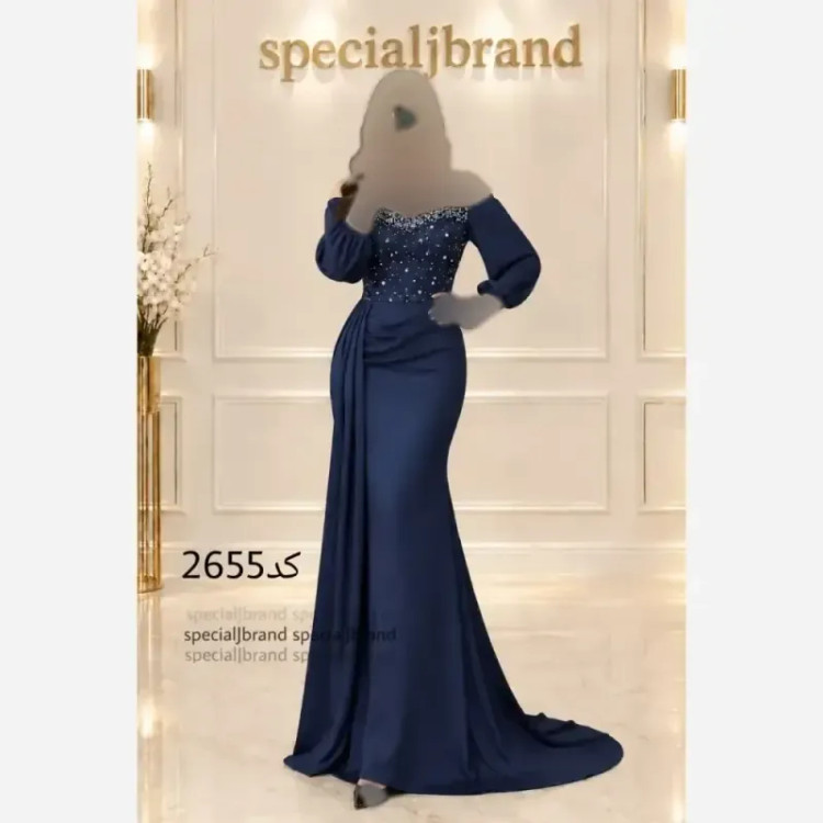 ماکسی مجلسی ژانت ساتن جولیا کاپ دار سنگ و مروارید پانچی درجه یک سایز 38 تا 48