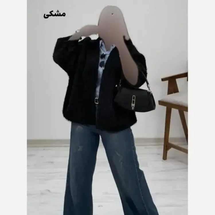 پالتو پشمی زنانه مدل بنیتا فری سایز 38 تا 46