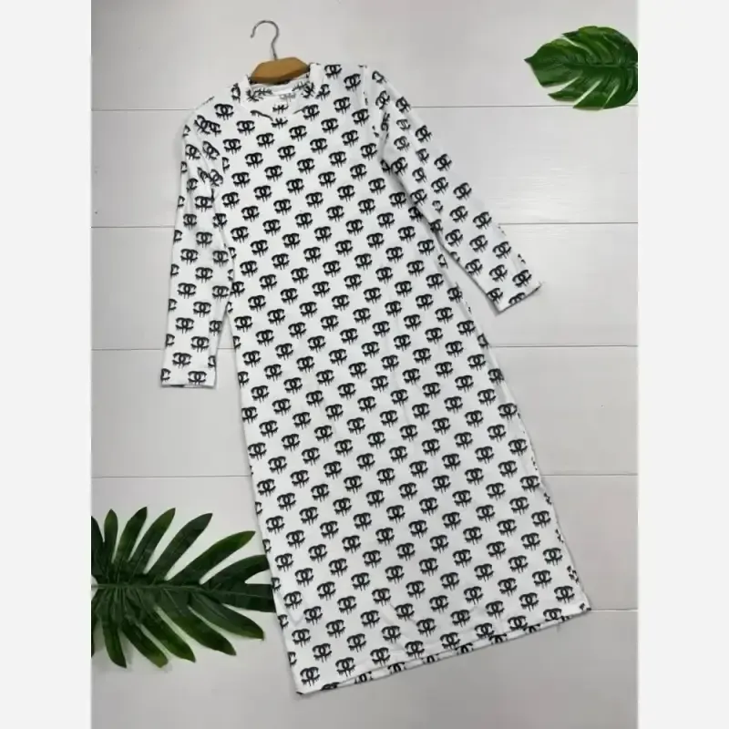 پیراهن مخمل شمیم فول کش سایز 38 تا 48
