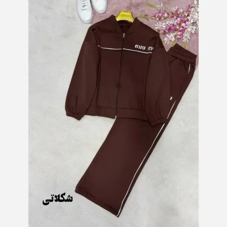 بامبر پلنگی پاییزه جنس تافته فری سایز 38 تا 46