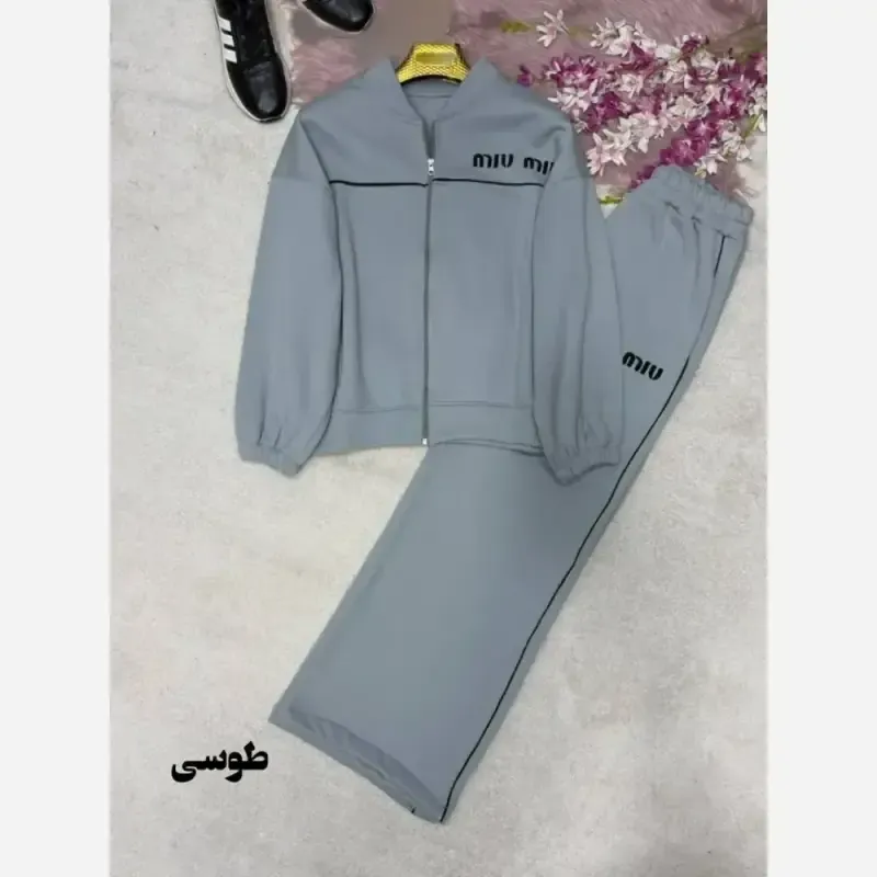 بامبر پلنگی پاییزه جنس تافته فری سایز 38 تا 46