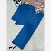 ست اسپرت زنانه پنبه گلکسی مدل happy سایز فری 38 تا 46