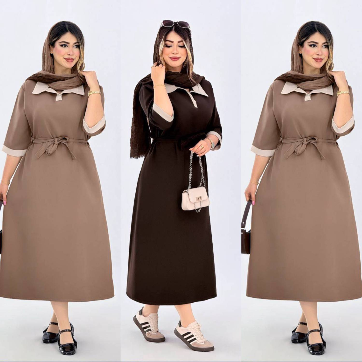 پیراهن کفتان شایلی