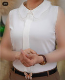 شومیز حریر یقه ب ب