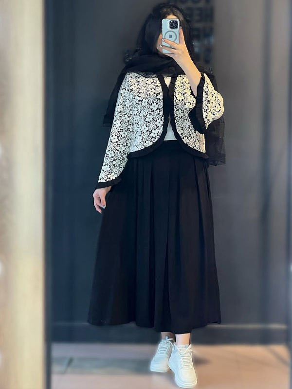 شومیز دامن چین چیلا
