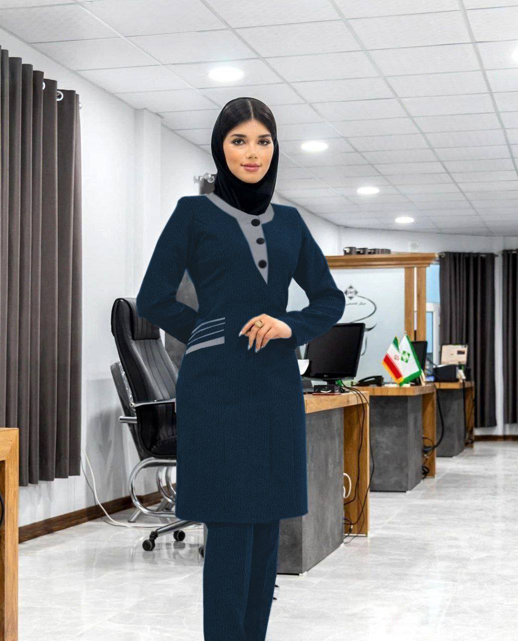 مانتو شلوار اداری حورا