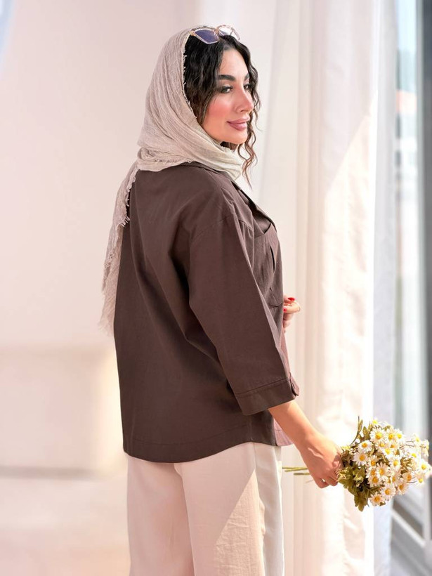 شومیز آستین فلشی پناه