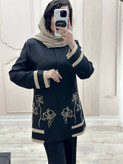 کت شلوار گلدوزی مدل رویا