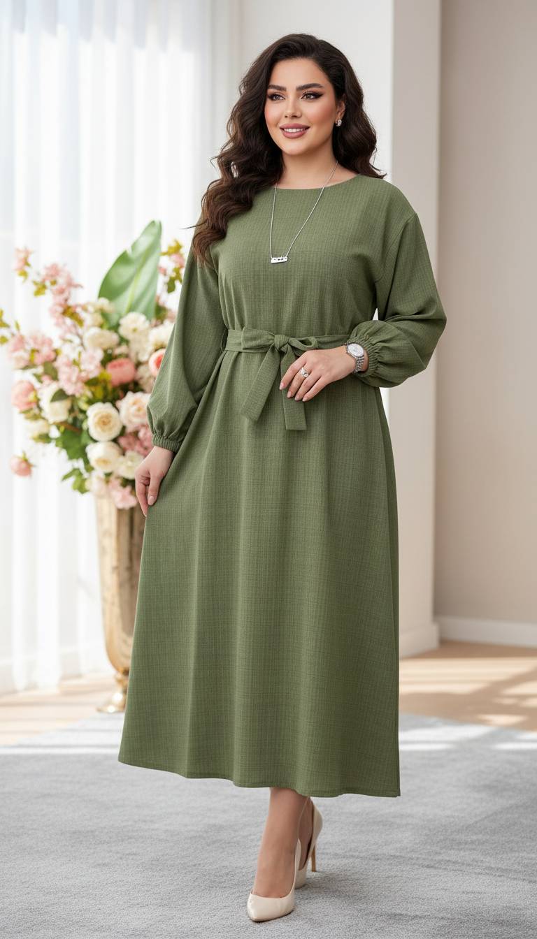 پیراهن کمربند دار کادنزا