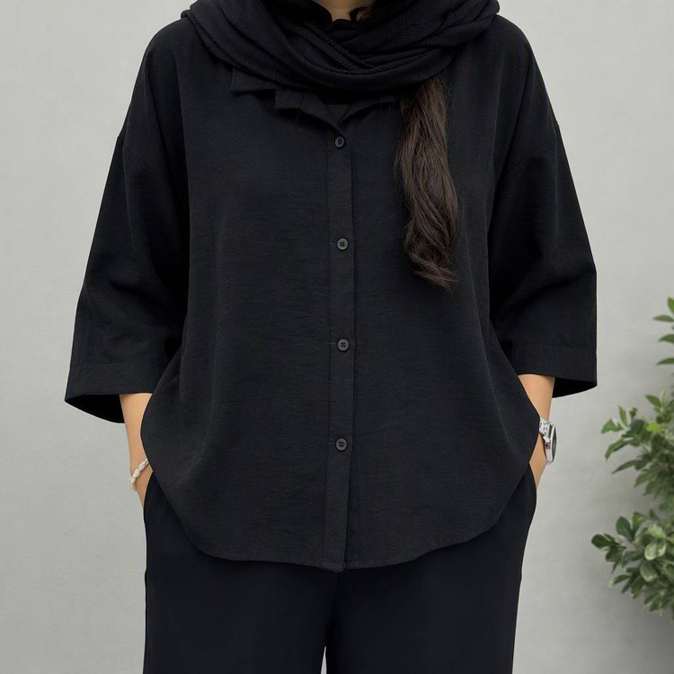 شومیز سیلک باکسی