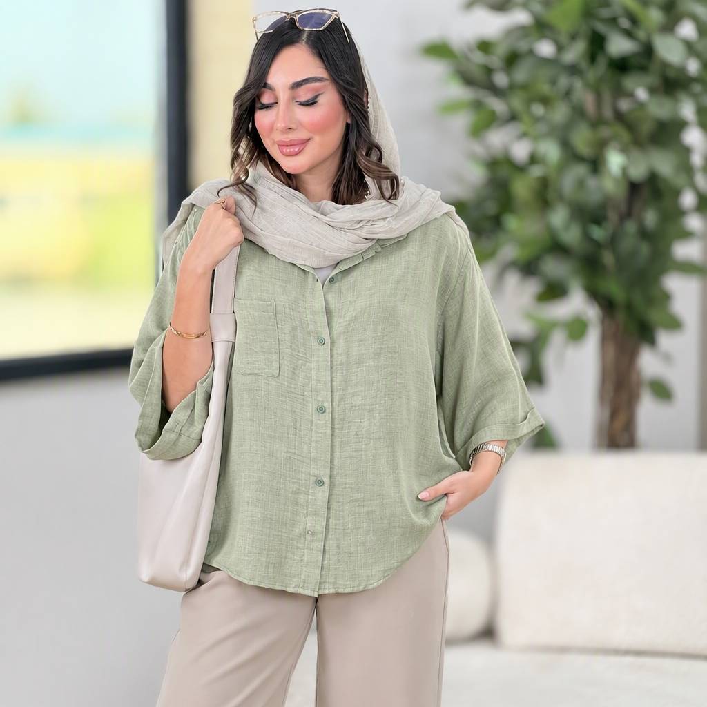 شومیز مانتویی سارا