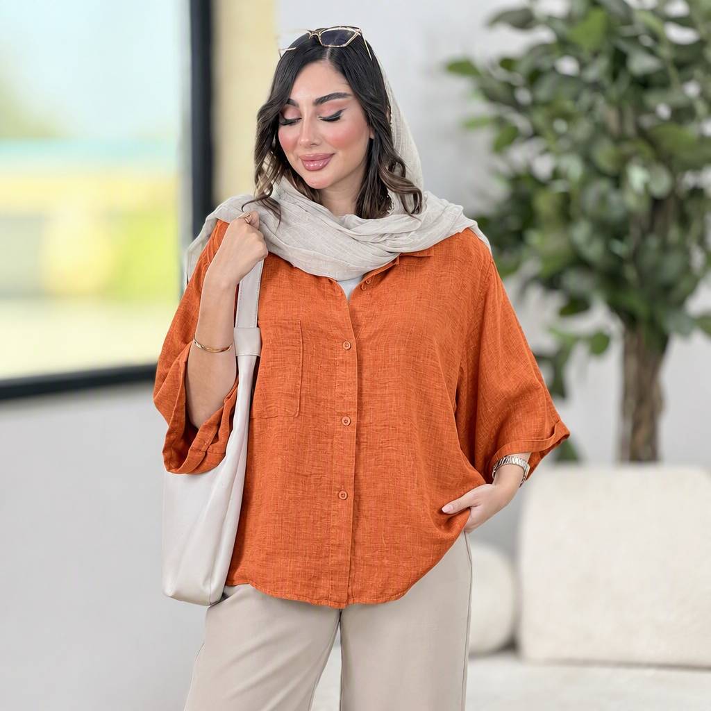 شومیز مانتویی سارا