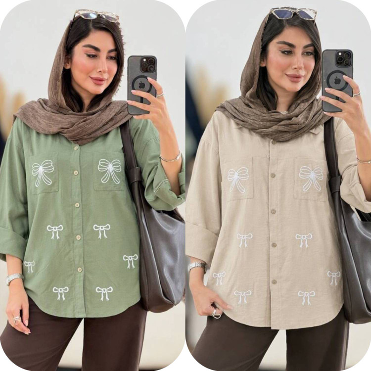 شومیز گلدوزی بارانا
