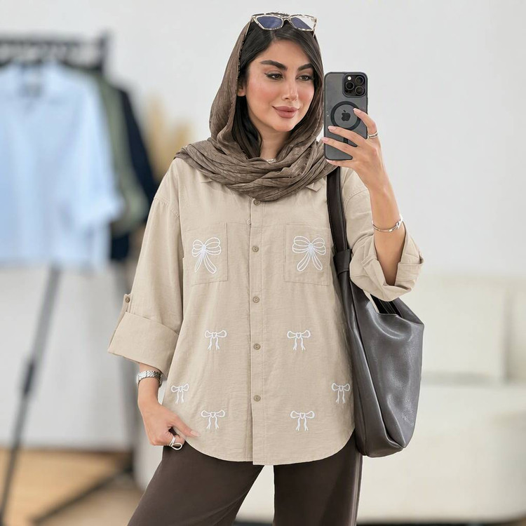شومیز گلدوزی بارانا