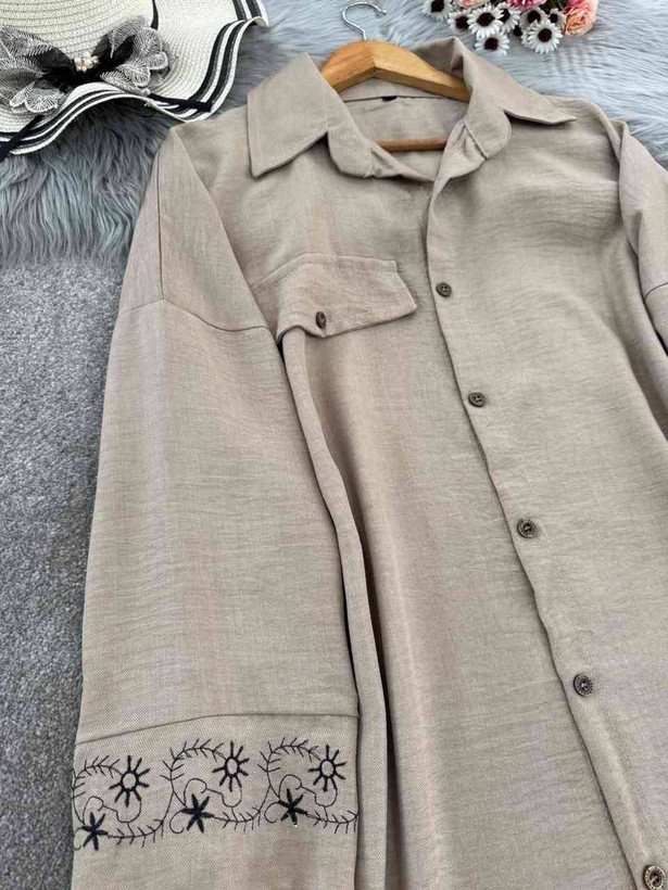 مانتو مچ گلدوزی سانیا