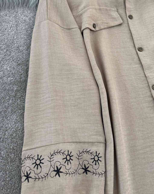 مانتو مچ گلدوزی سانیا