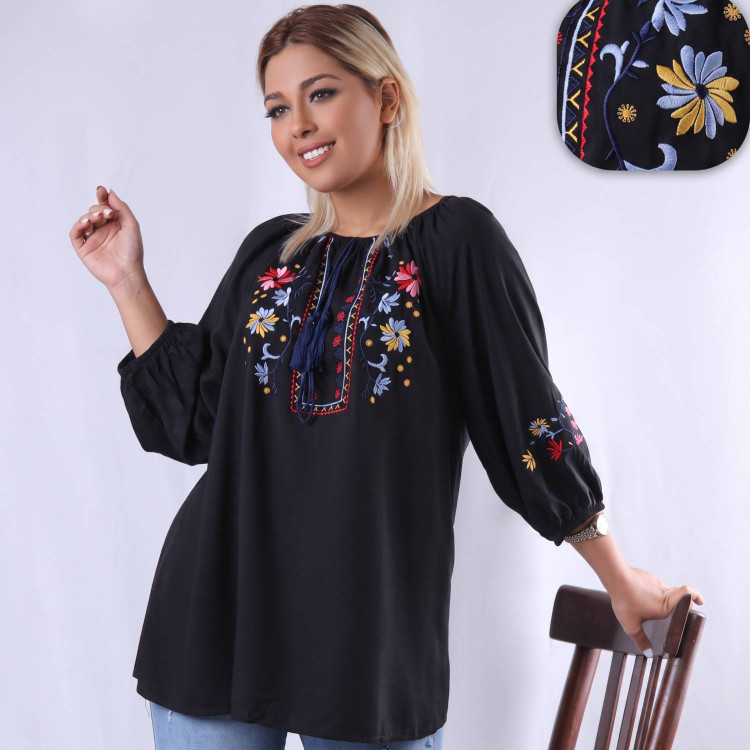 شومیز گلدوزی مارال