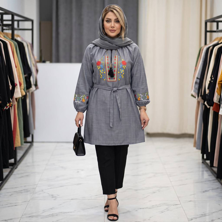 شومیز گلدوزی مارال