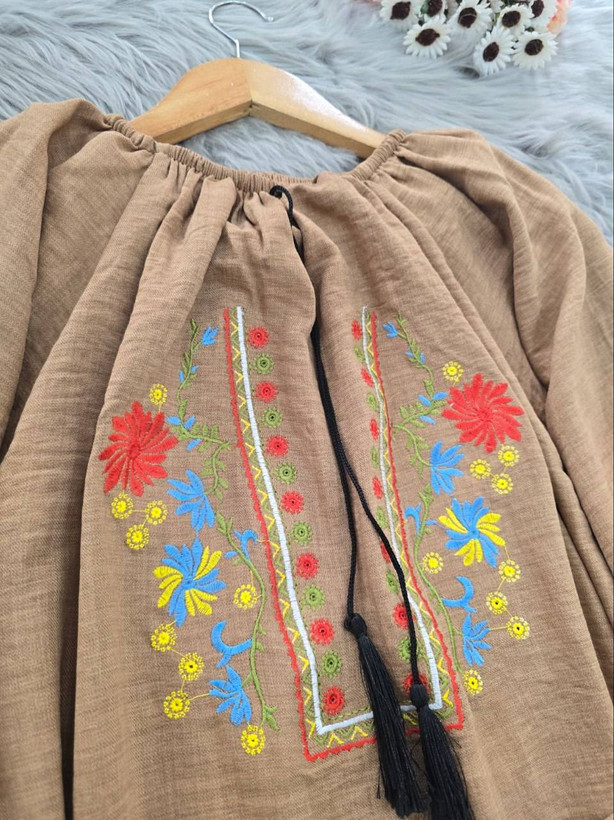 شومیز گلدوزی مارال