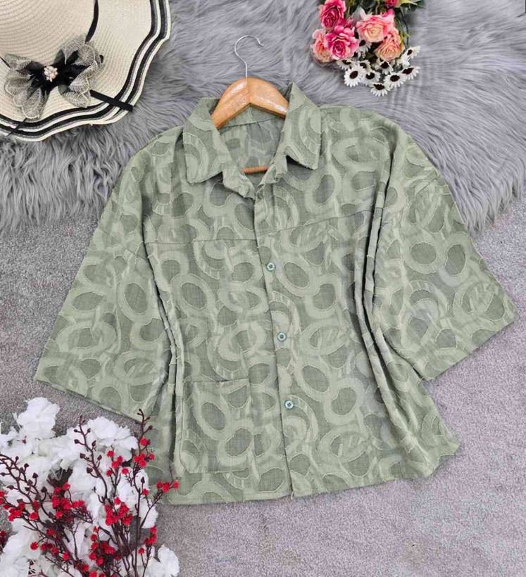 شومیز باکسی لادن
