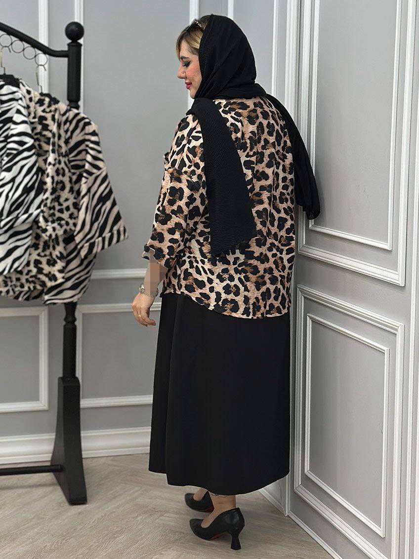 مانتو کبریتی طرحدار