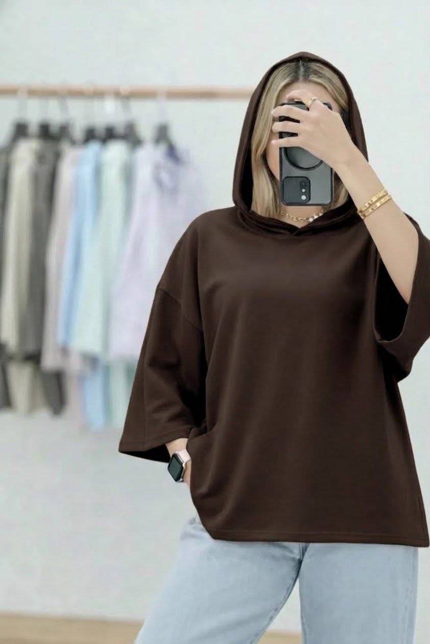 تیشرت کلاهدار