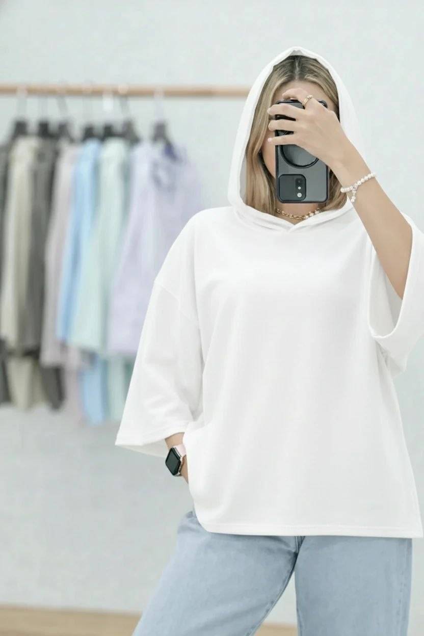 تیشرت کلاهدار