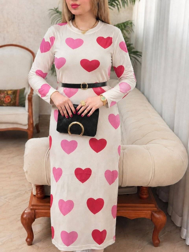 ماکسی مخمل وارداتی قلب