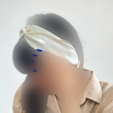 هدبند ساتن گره ای