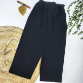 شلوار پارچه ای بگ زنانه شانتون فری سایز