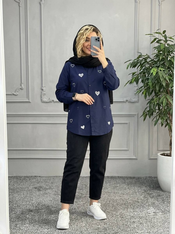 شومیز گُل