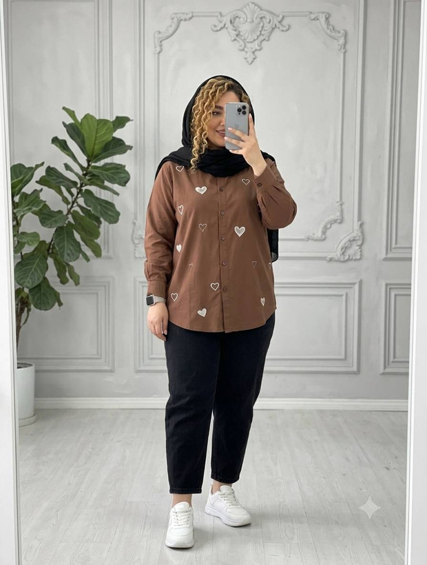 شومیز گُل